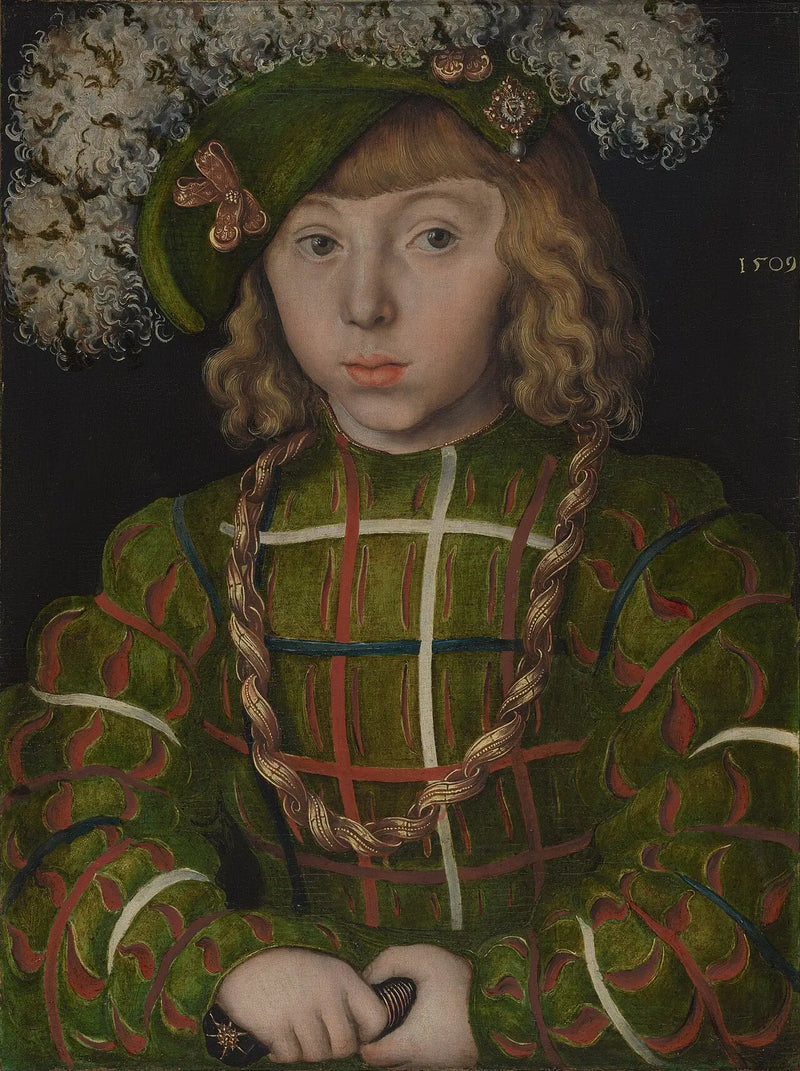Portrait de Jean-Frédéric Ier de Saxe - Lucas Cranach the Elder