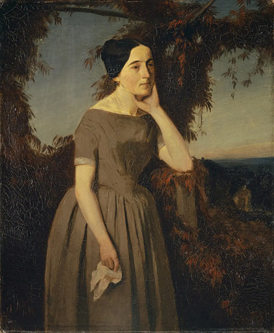 Portrait de Louisa Schmid - Arnold Böcklin - Alpha Reproduction