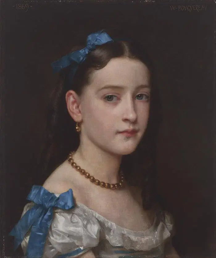 Portrait de Mademoiselle Martha Hoskier - Bouguereau