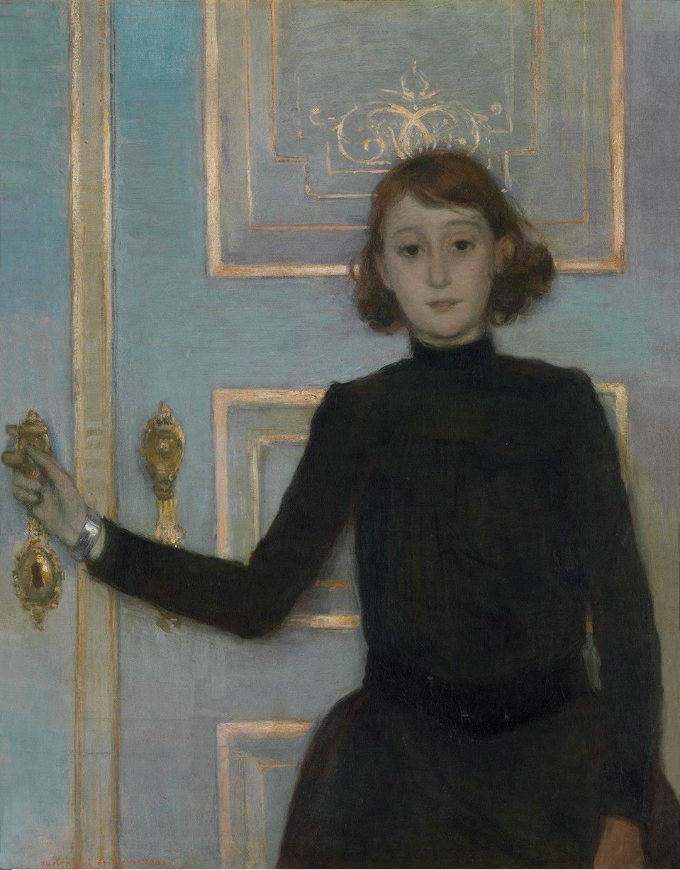 Portrait de Marguerite Van Mons - Théo van Rysselberghe