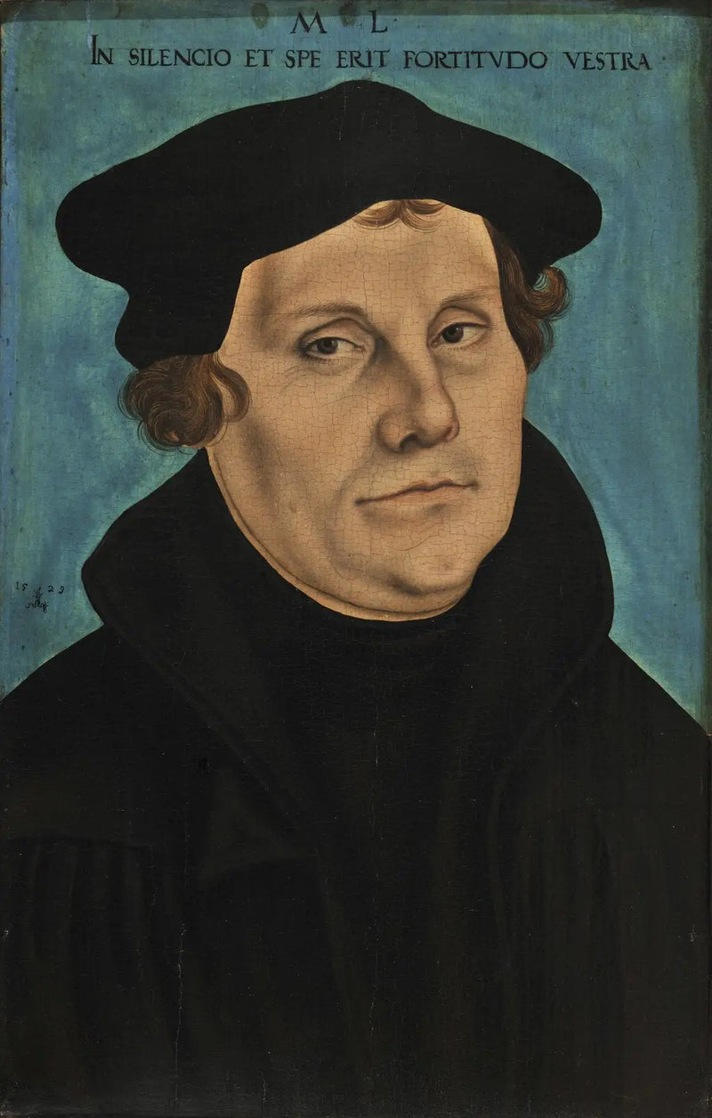 Portrait de Martin Luther - Lucas Cranach the Elder