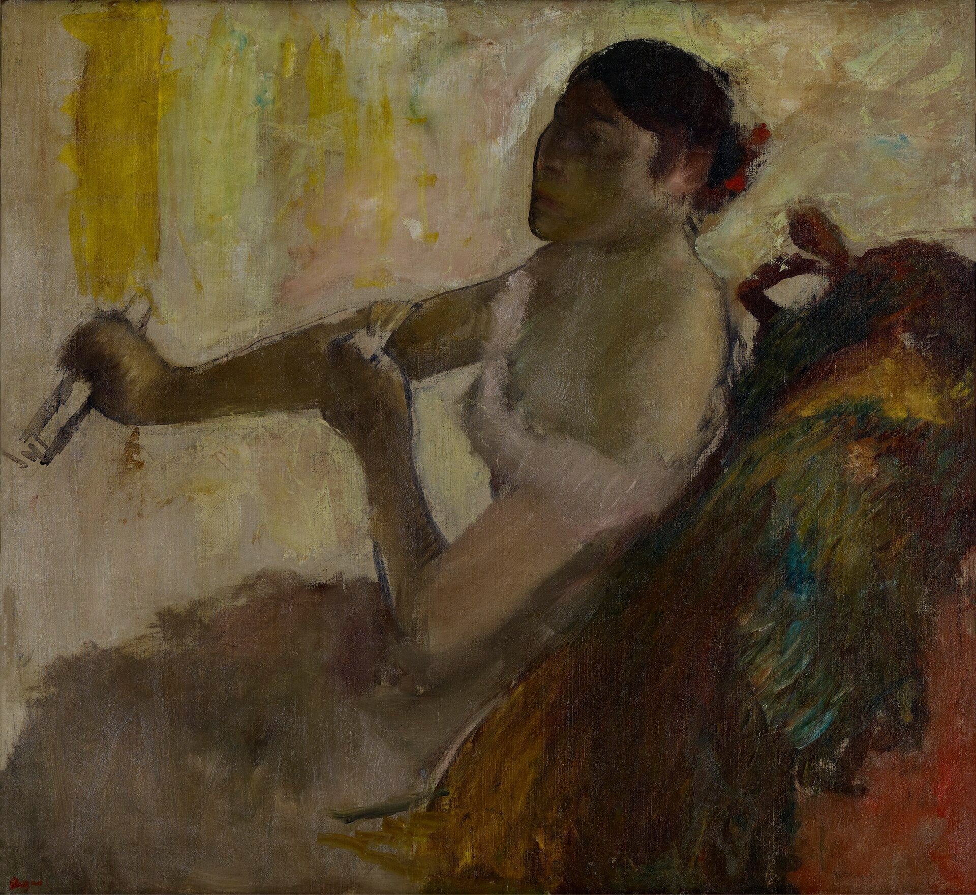 Portrait de Mlle Rose Caron - Edgar Degas