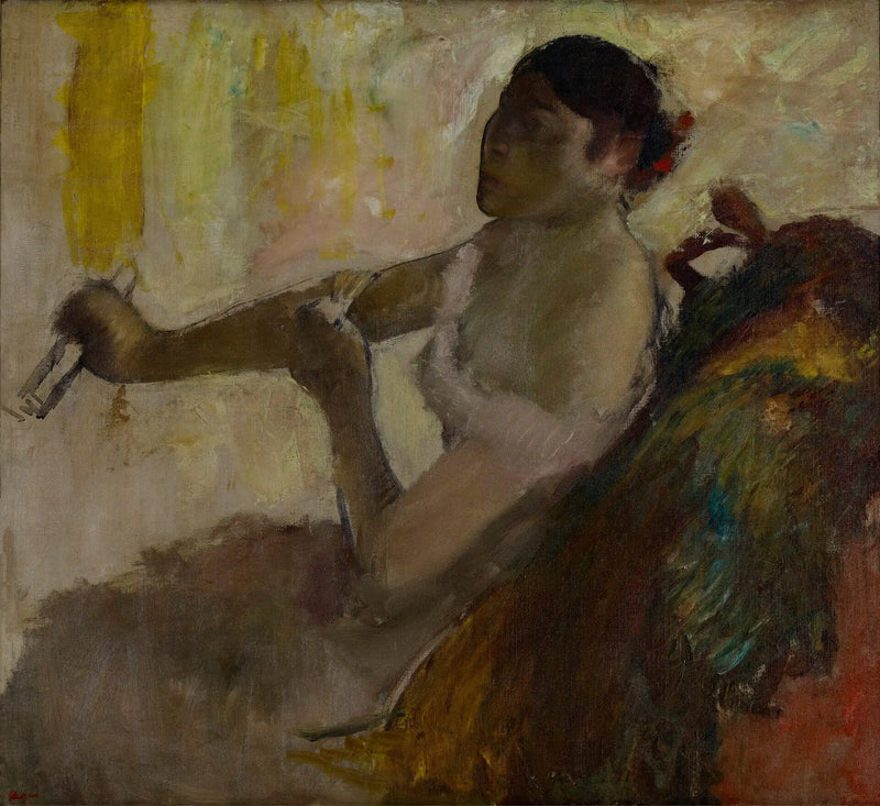 Portrait de Mlle Rose Caron - Edgar Degas