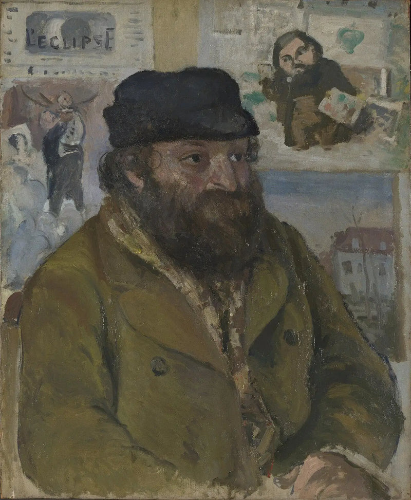 Portrait de Paul Cézanne - Camille Pissarro