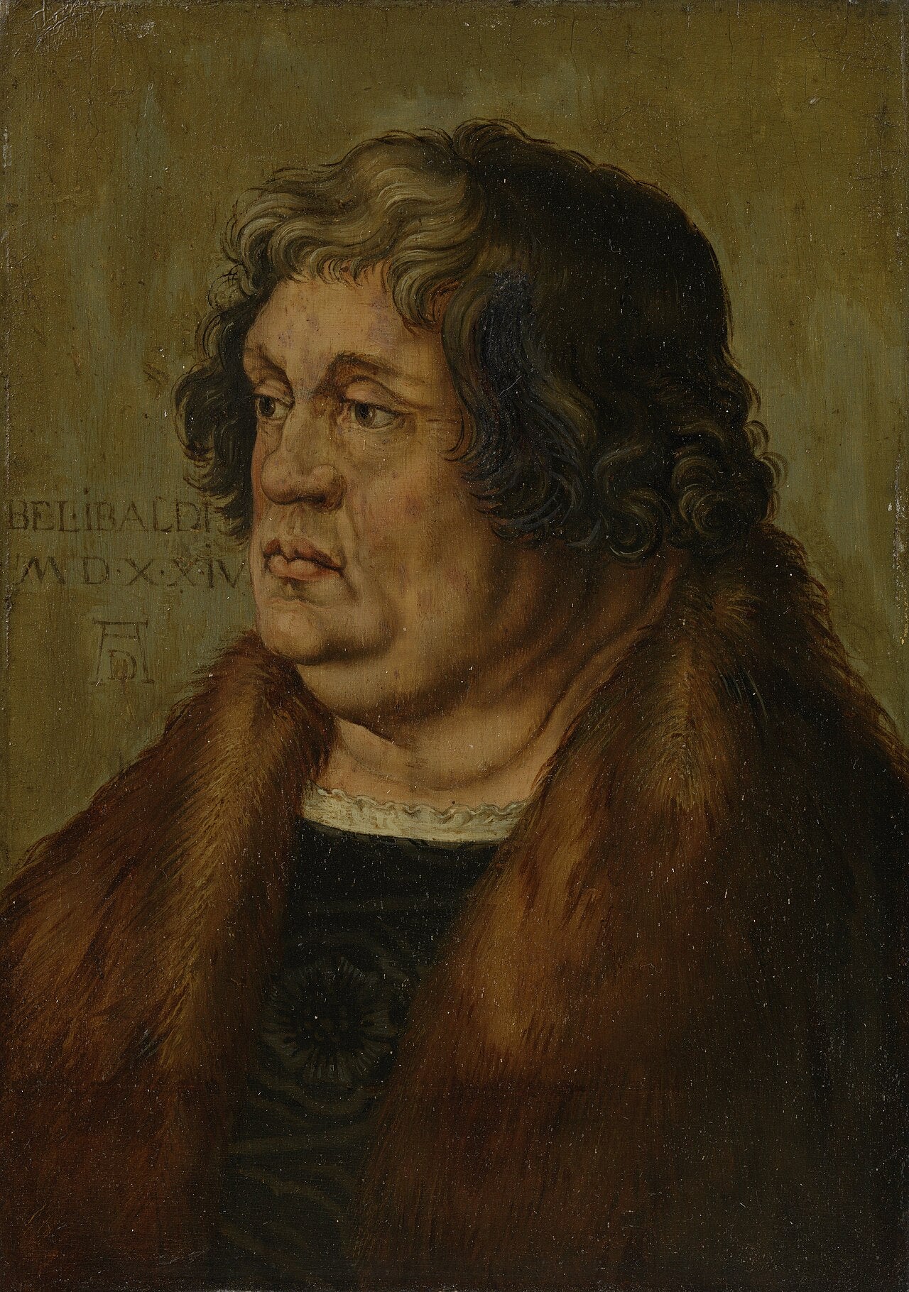 Portrait de Willibald Pirckheimer - Albrecht Dürer
