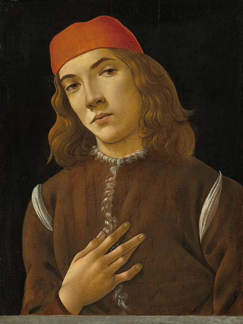 Portrait de jeune homme - Sandro Botticelli
