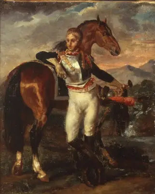 Portrait posthume du lieutenant Legrand - Théodore Géricault
