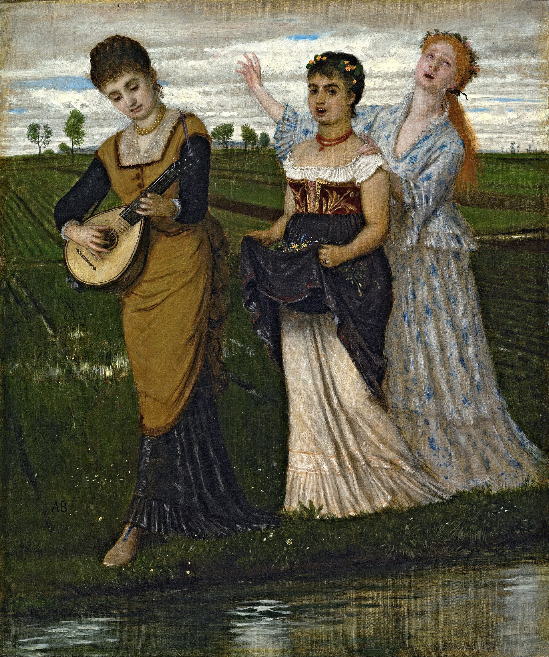 Printemps (Chants du printemps) - Arnold Böcklin