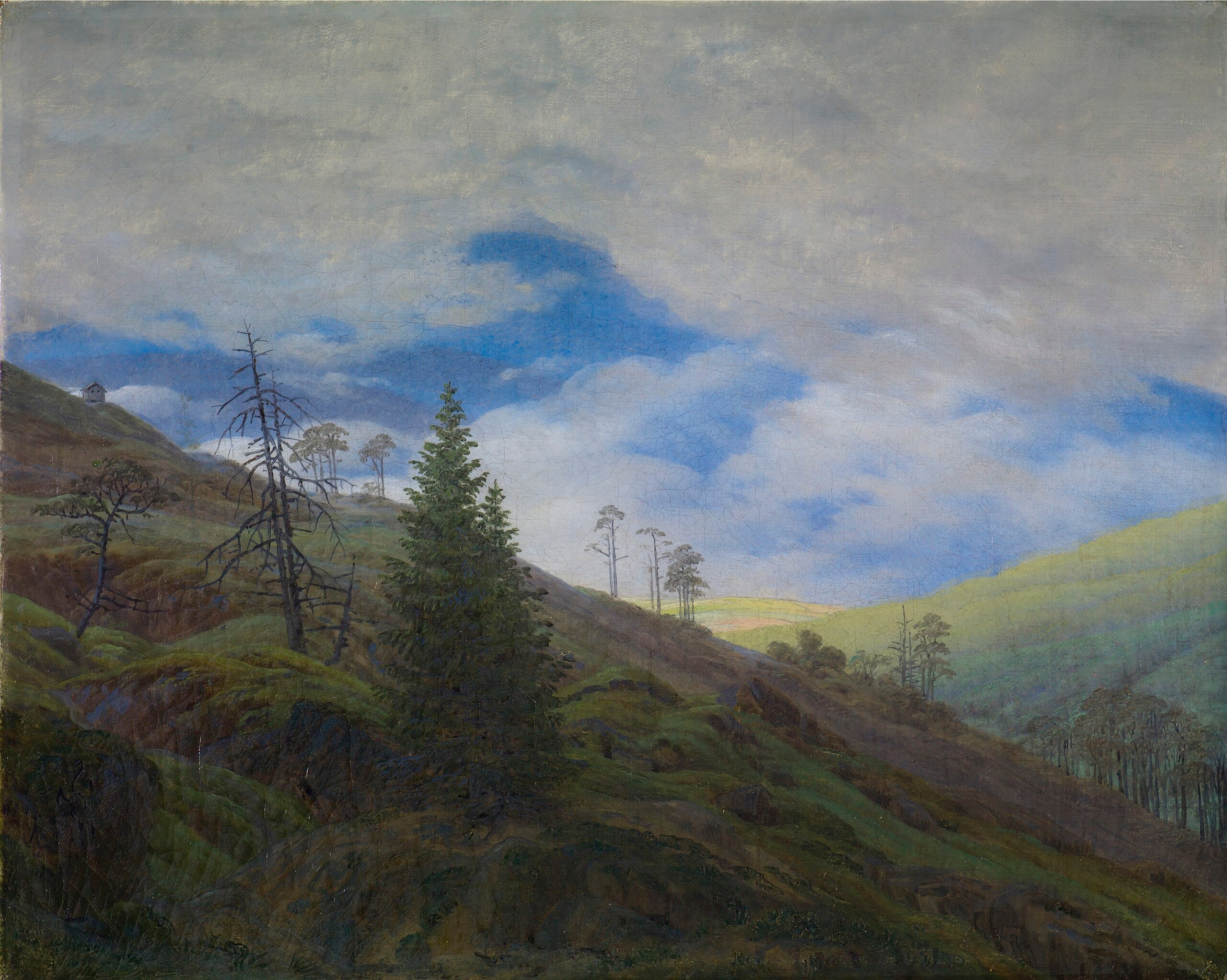 Rayon de soleil dans le Riesengebirge - Caspar David Friedrich