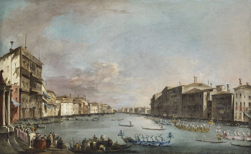 Régate à Venise - Francesco Guardi
