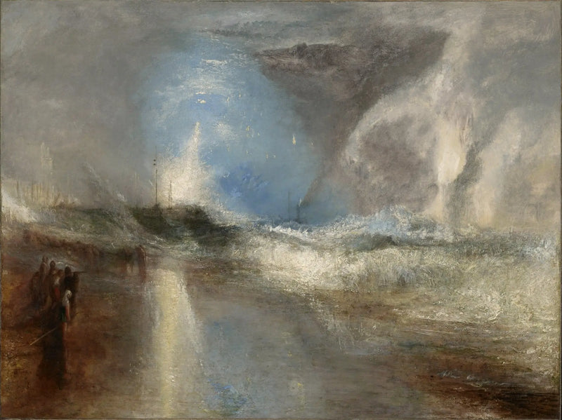 Rockets and Blue Lights (Close at Hand) to Warn Steamboats of Shoal - J. M. W. Turner