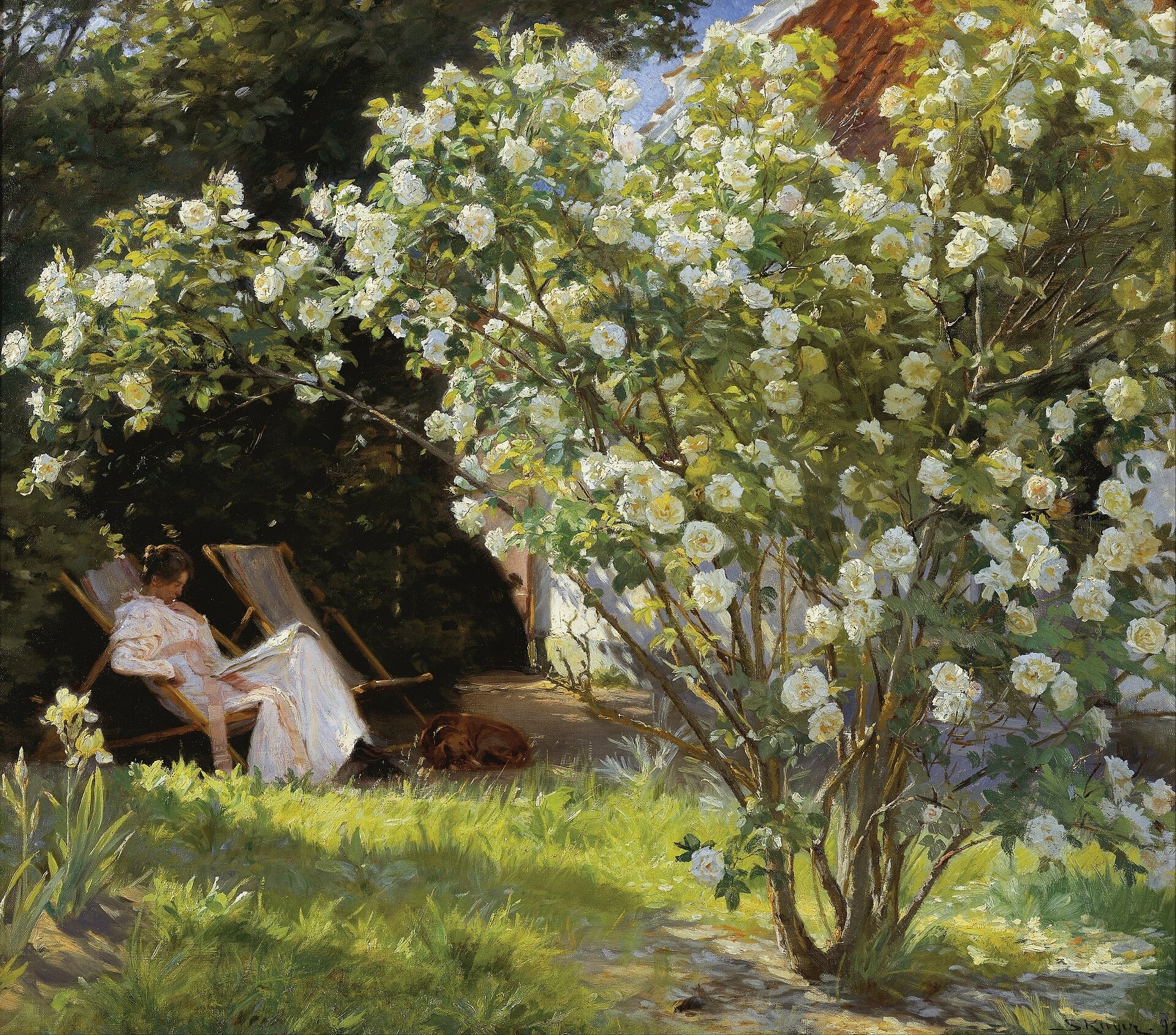 Roses - Peder Severin Krøyer