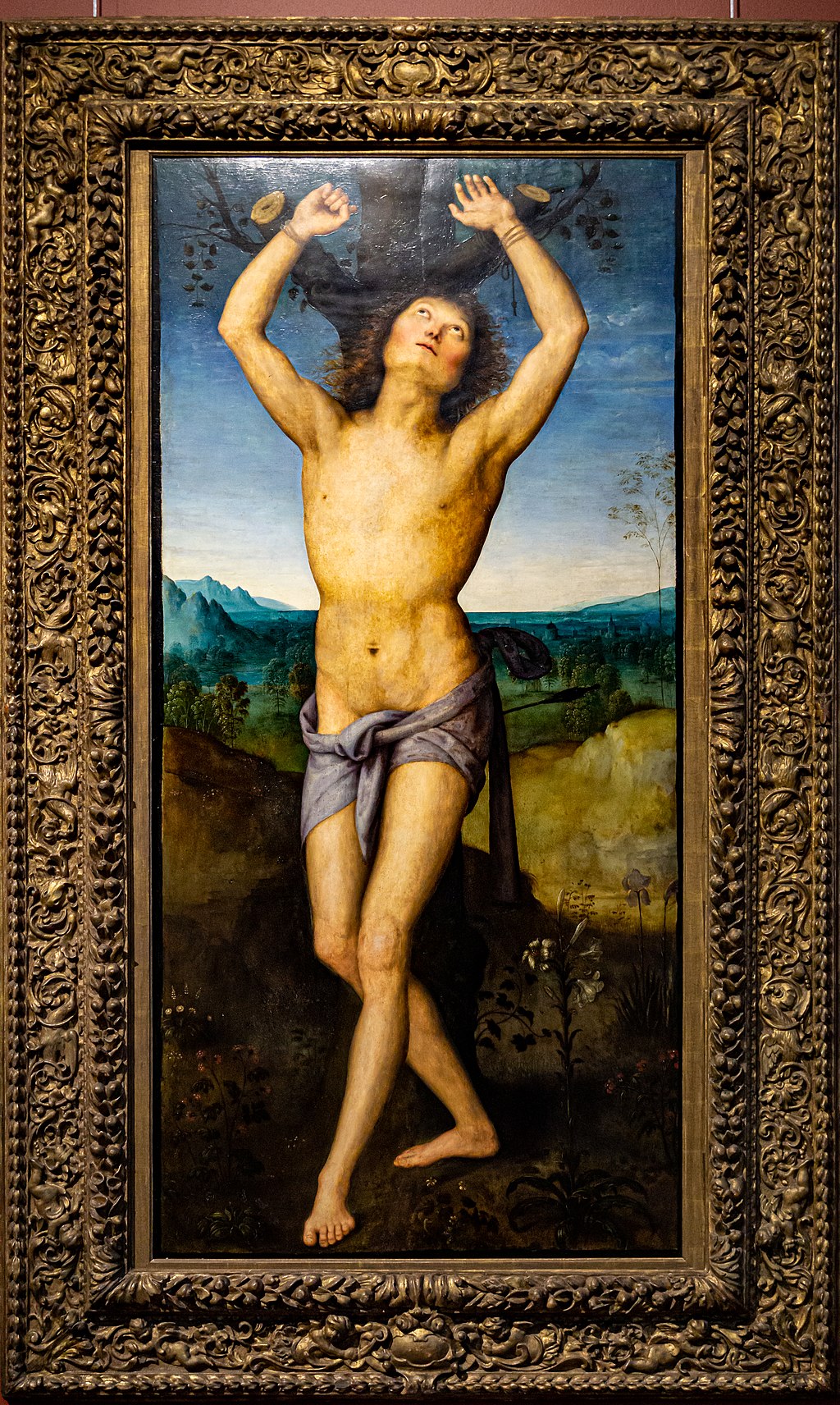 Saint Sébastien - Pietro Perugino