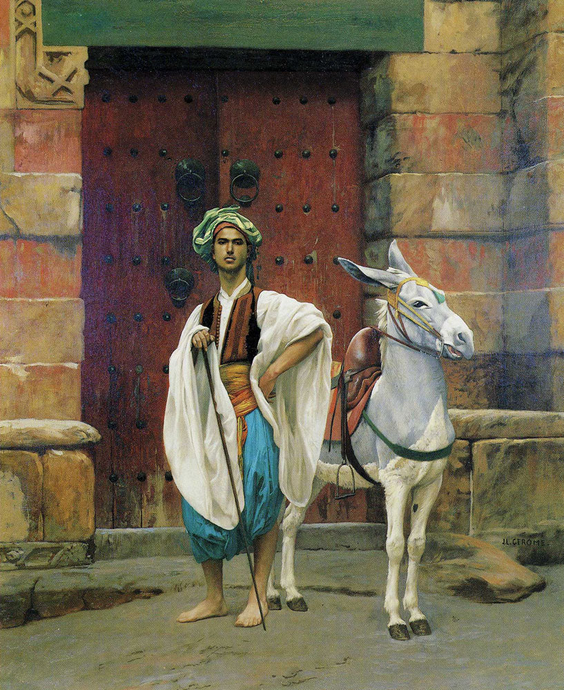 Saïs et son âne - Jean-Léon Gérôme