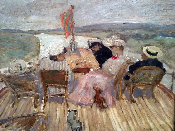 Sur le Yacht - Pierre Bonnard