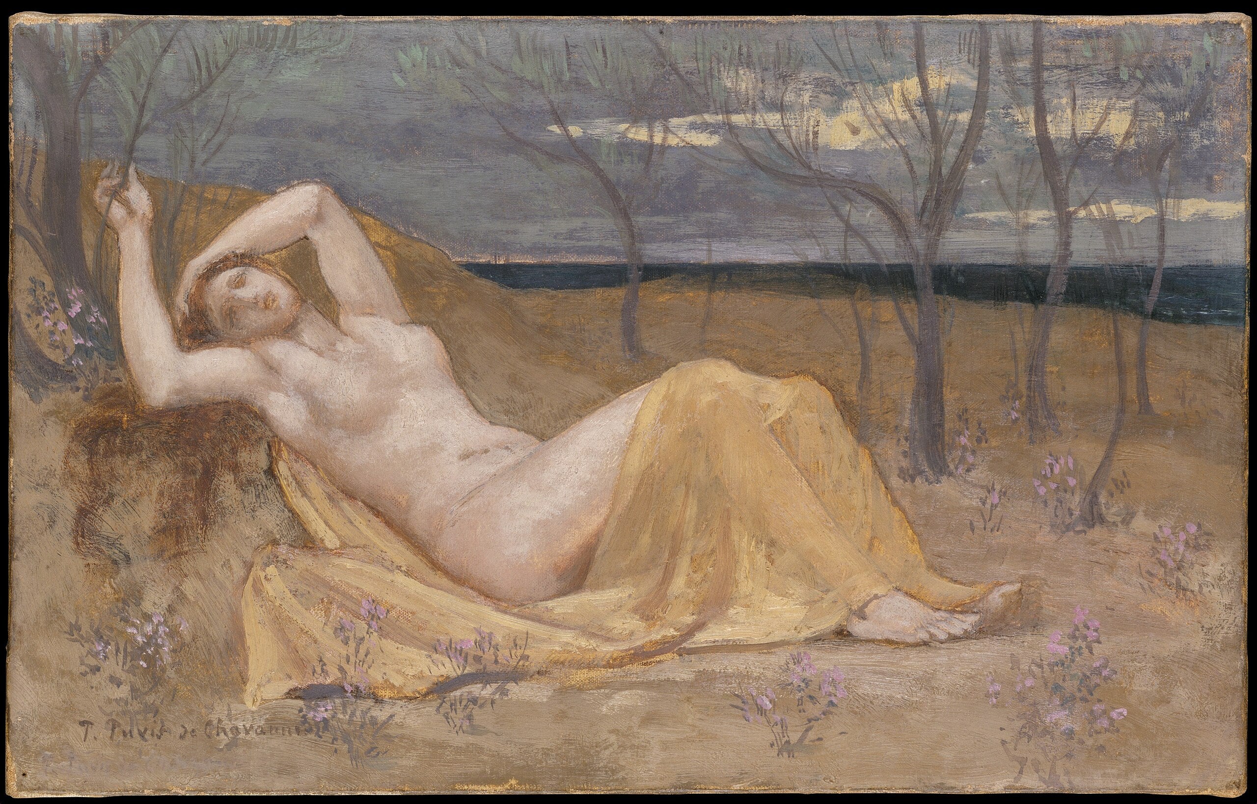 Tamaris - Pierre Puvis de Chavannes