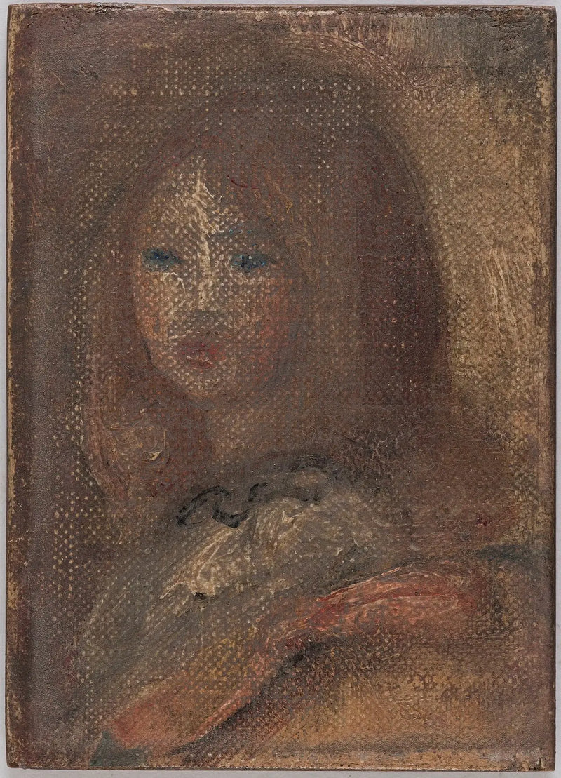 Tête de fillette - Pierre-Auguste Renoir