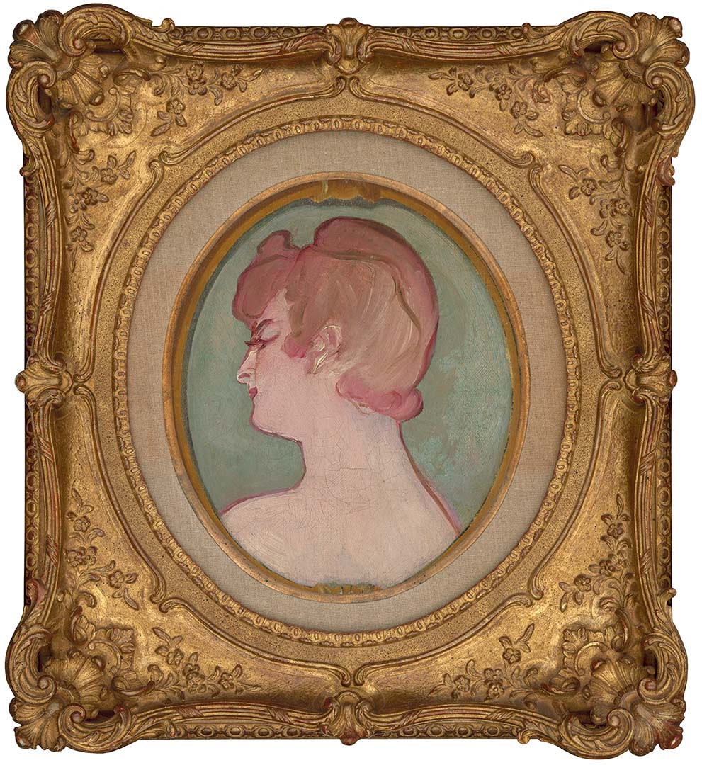 Tête de fille - Henri de Toulouse-Lautrec