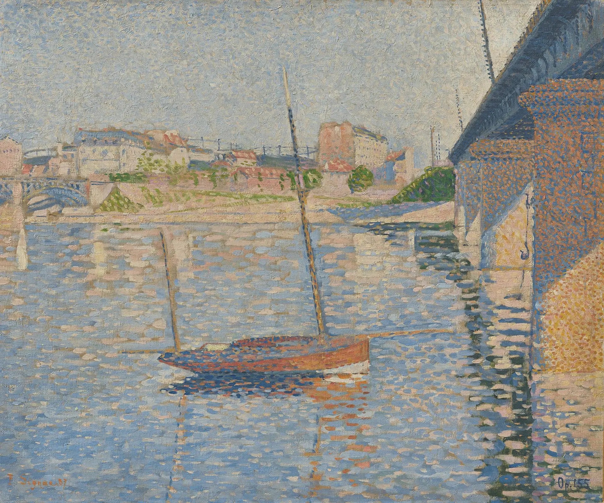 Reproduction du tableau « Tondeuse - Paul Signac » par Alpha Reproduction en peinture à l’huile