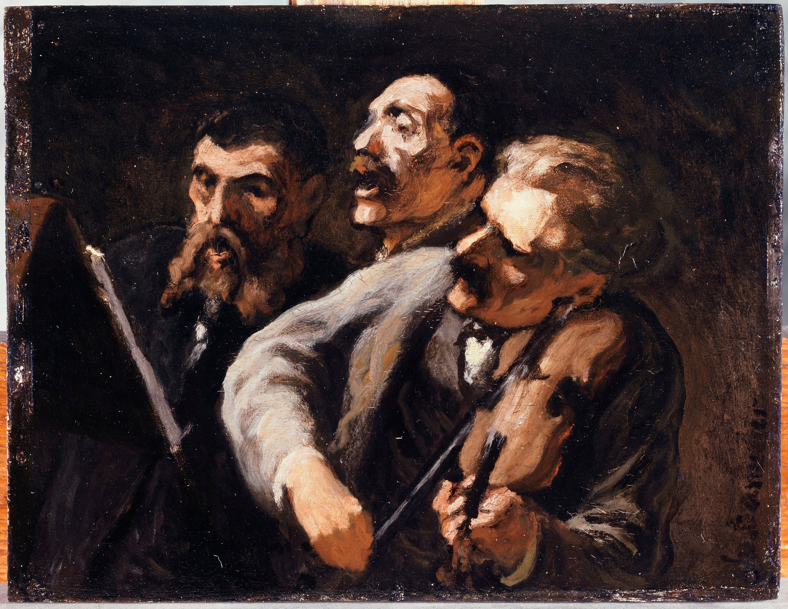 Trio d'amateurs - Honoré Daumier