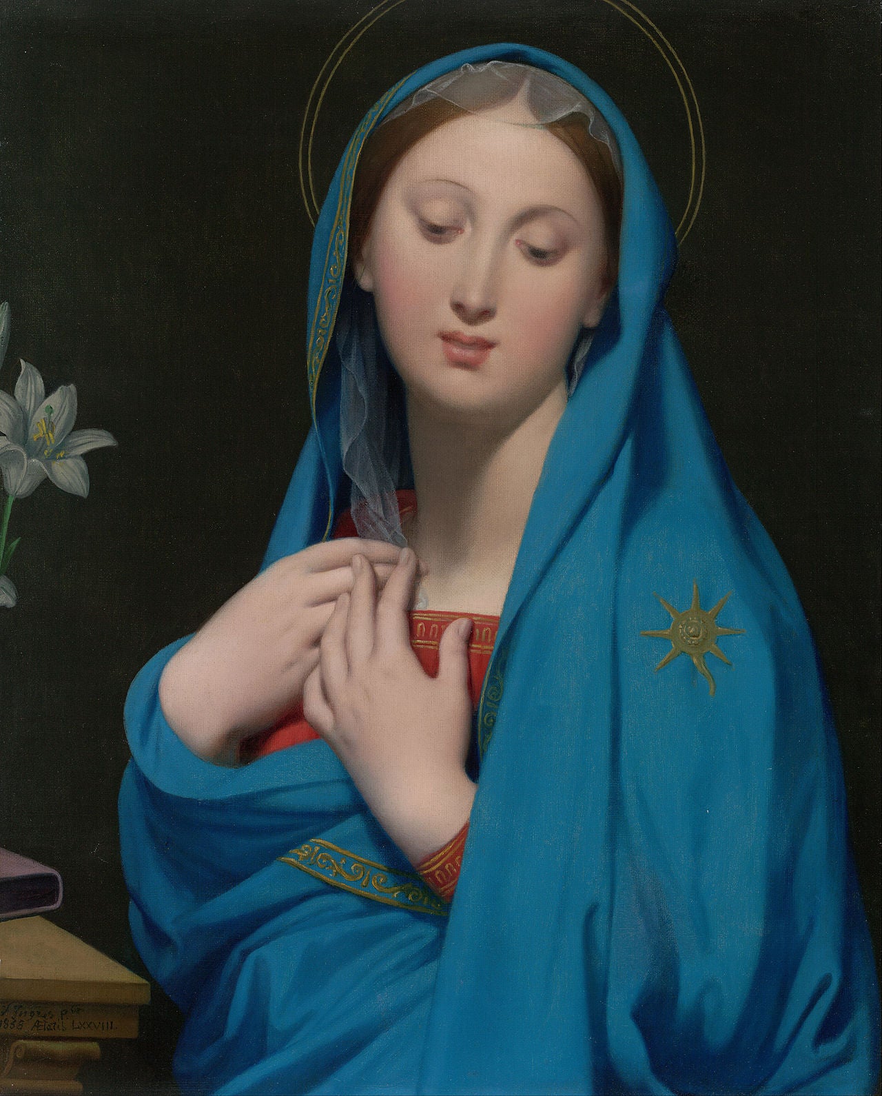 Vierge de l'Adoption - Jean-Auguste-Dominique Ingres