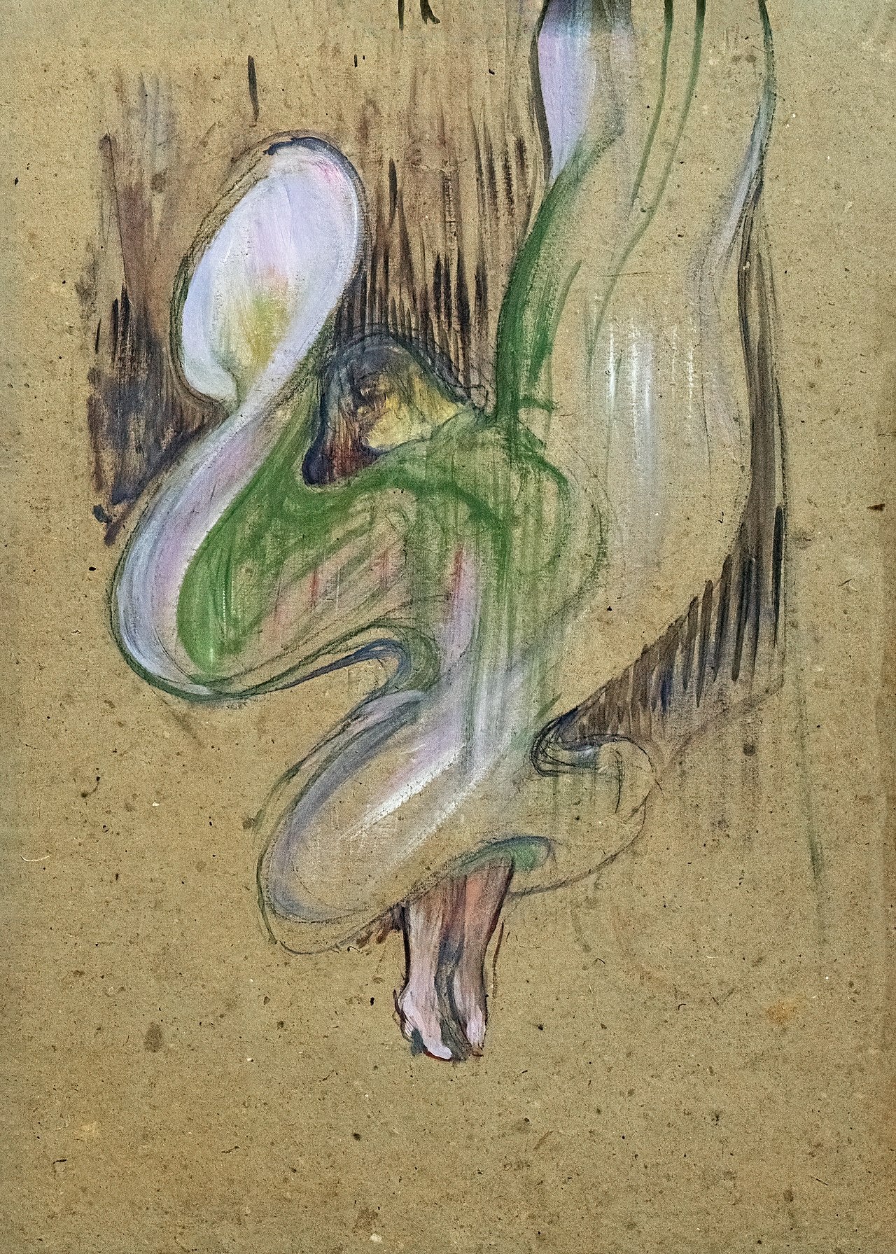 Reproduction du tableau « la Loïe Fuller aux-Folies-Bergère - Henri de Toulouse-Lautrec » par Alpha Reproduction en peinture à l’huile