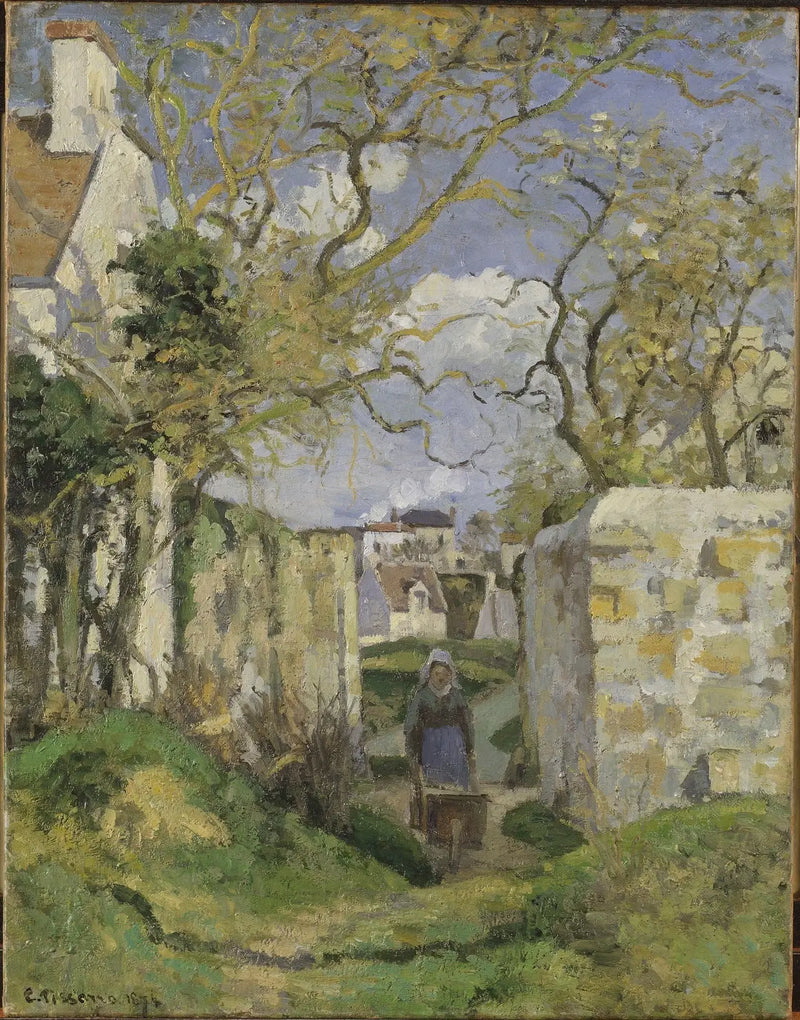 maison Rondest, Pontoise - Camille Pissarro
