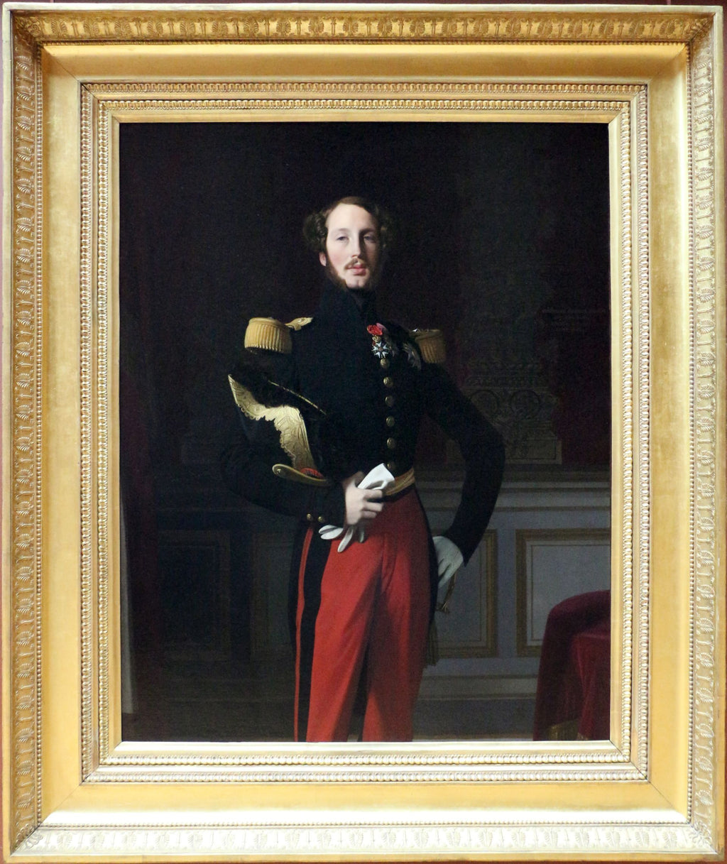 portrait de Ferdinand-Philippe, duc d'Orléans - Jean-Auguste-Dominique Ingres