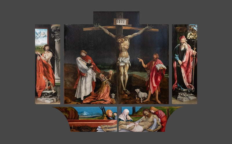 retable d'Issenheim fermé - Matthias Grünewald
