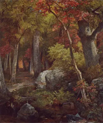 Octobre - William Trost Richards - Alpha Reproduction