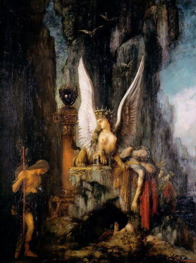 Œdipe voyageur - Gustave Moreau - Alpha Reproduction