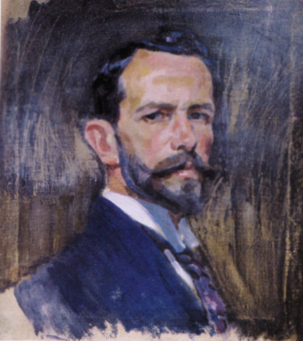 Autoportrait de Mourachko, Oleksandr Mourachko, 1918