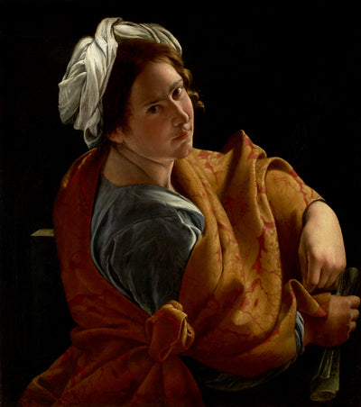 Portrait d’une jeune femme en sibylle - Orazio Gentileschi - Alpha Reproduction