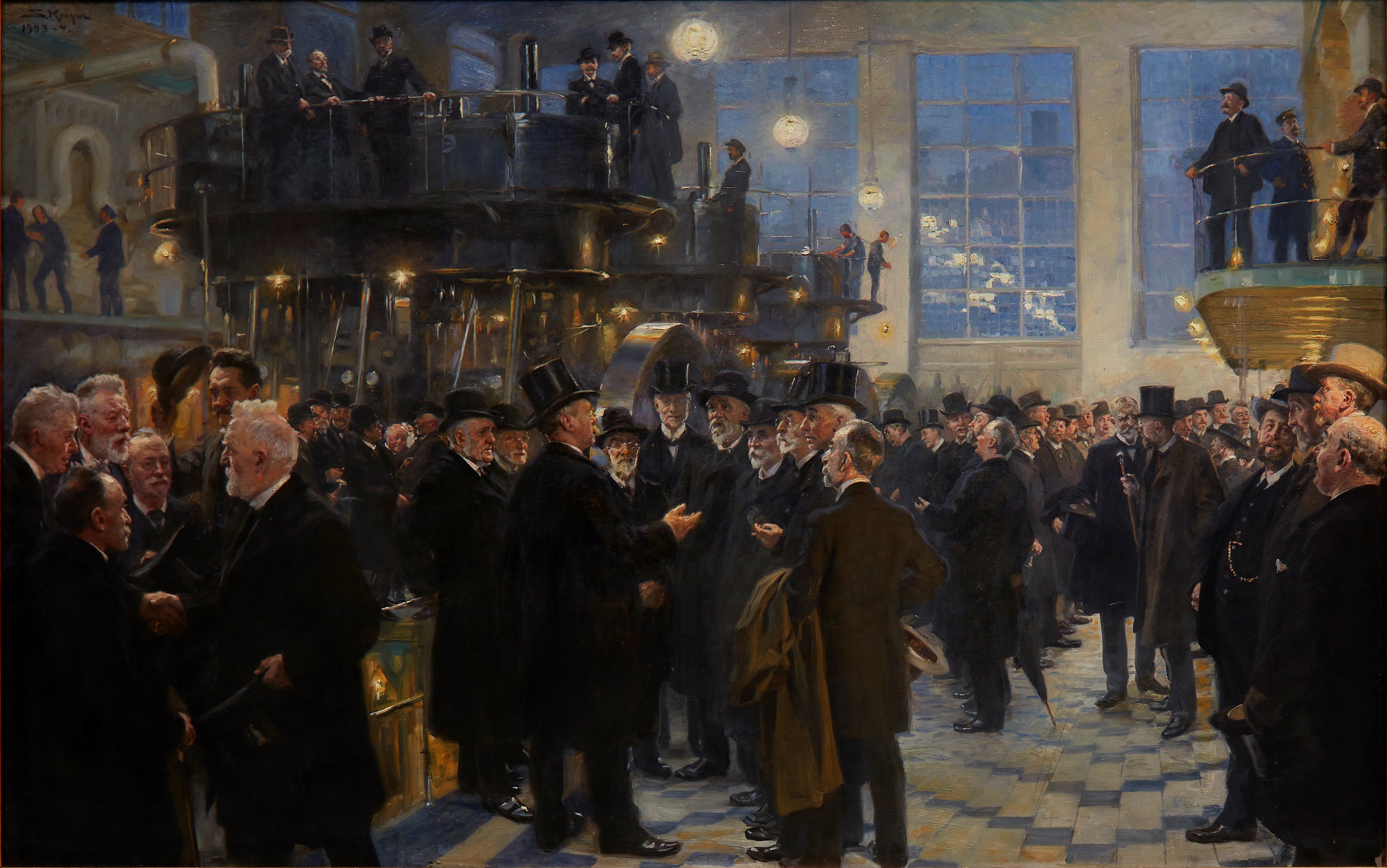 Les Hommes de l'industrie - Peder Severin Krøyer