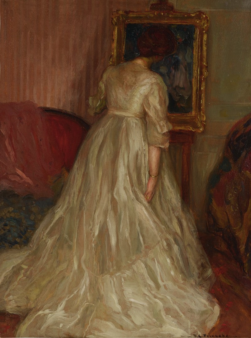 Portrait de l'épouse de l'artiste, Sarah Frieseke - Frederick Carl Frieseke