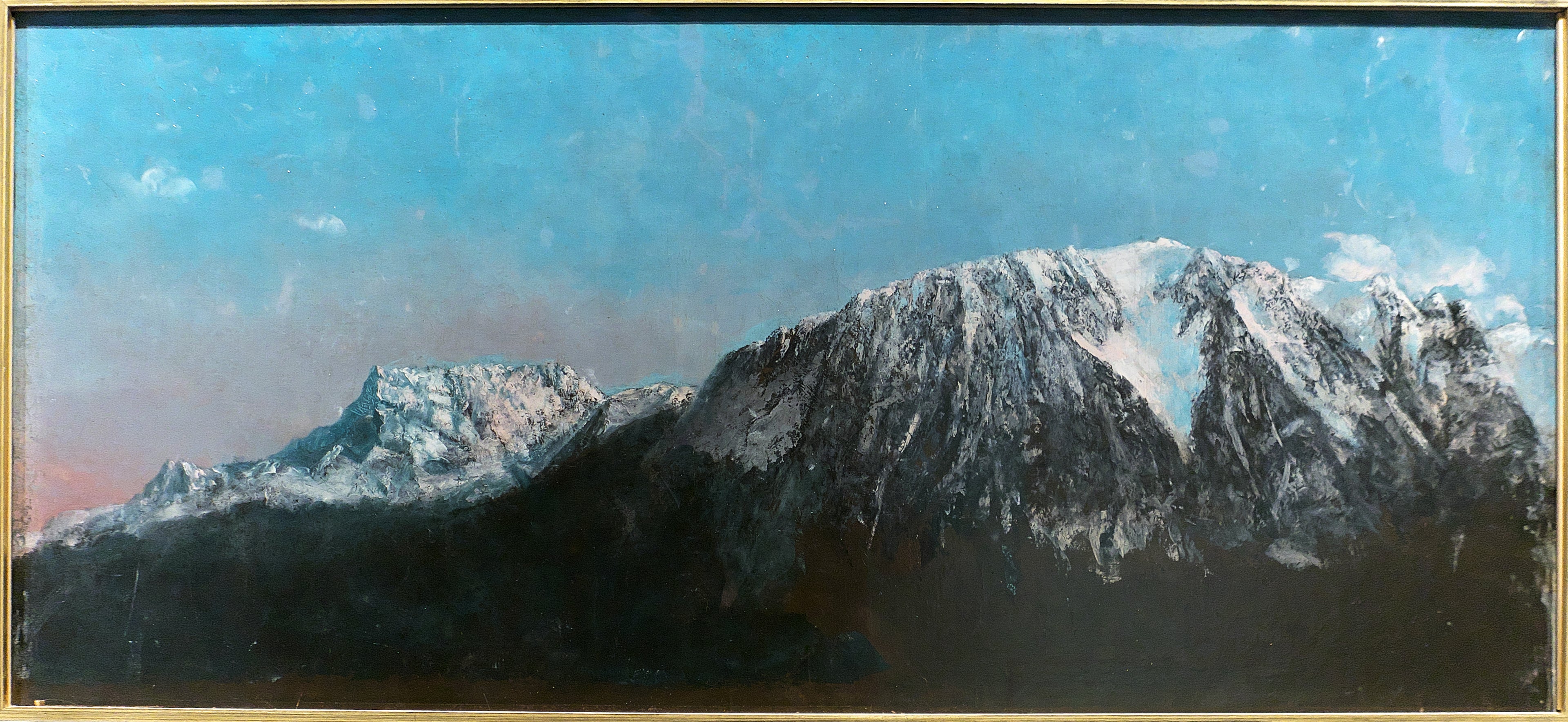 Panorama des Alpes - Gustave Courbet