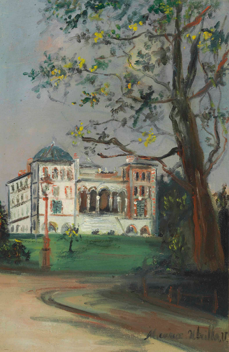 Parc Montsouris, ex-Palais Bardo, Observatoire, Paris (1922) - Maurice Utrillo