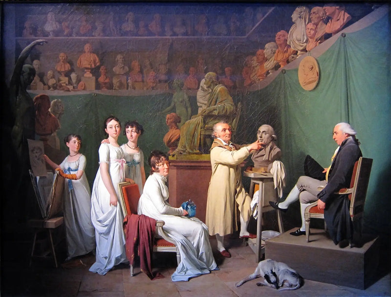 L’Atelier de Houdon - Louis-Léopold Boilly