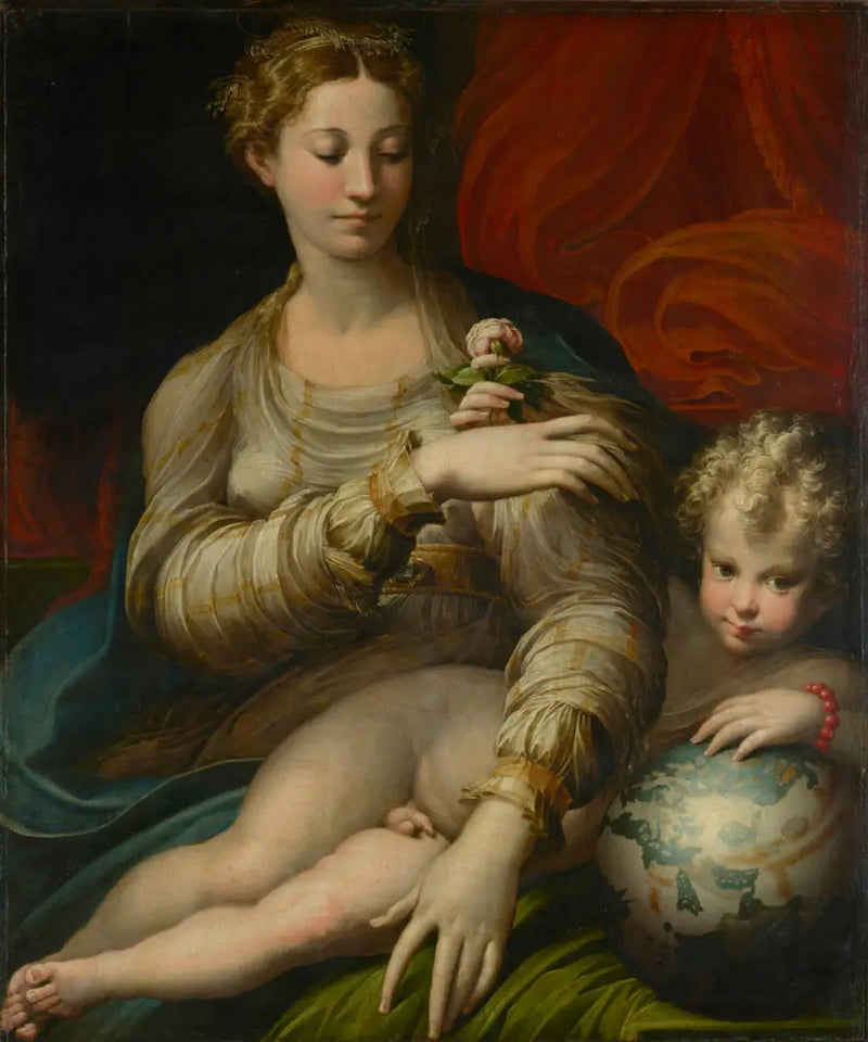 La Vierge à la rose - Parmigianino