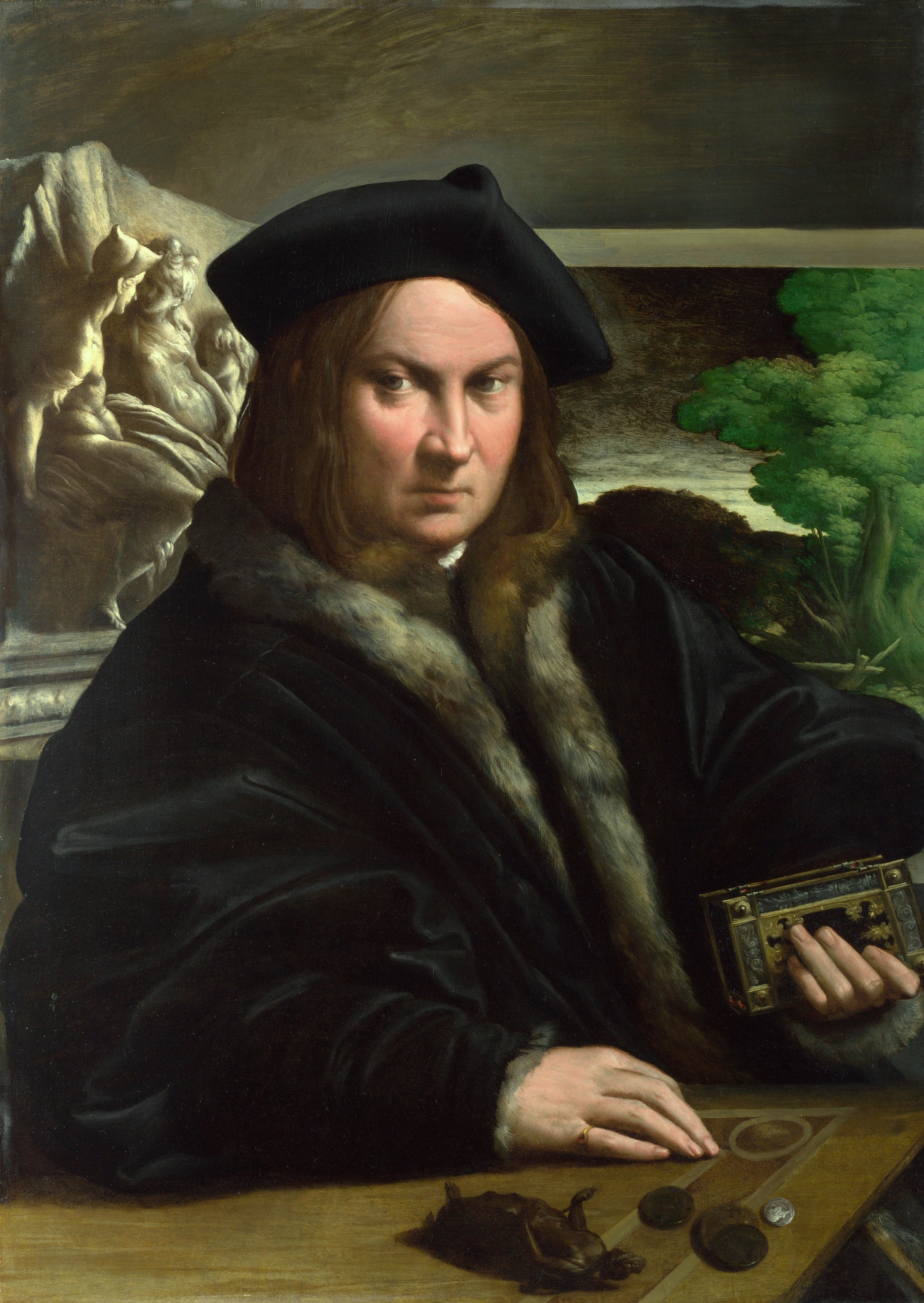 Portrait d'un collectionneur - Parmigianino