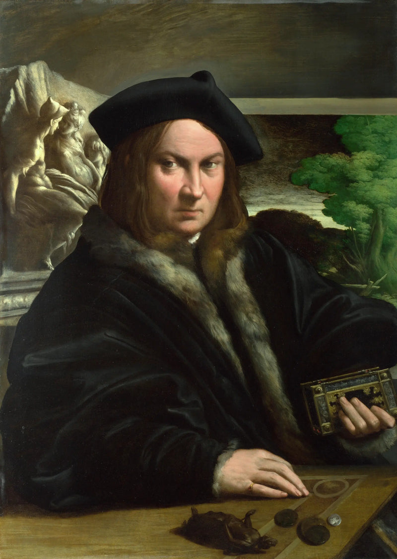 Portrait d'un collectionneur - Parmigianino