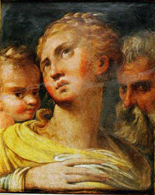 Trois Têtes - Parmigianino