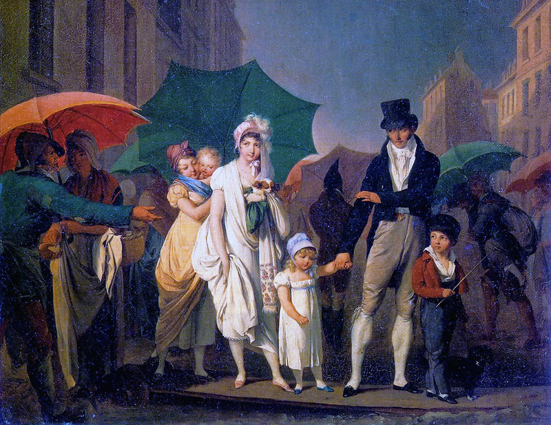 L'Averse - Louis-Léopold Boilly
