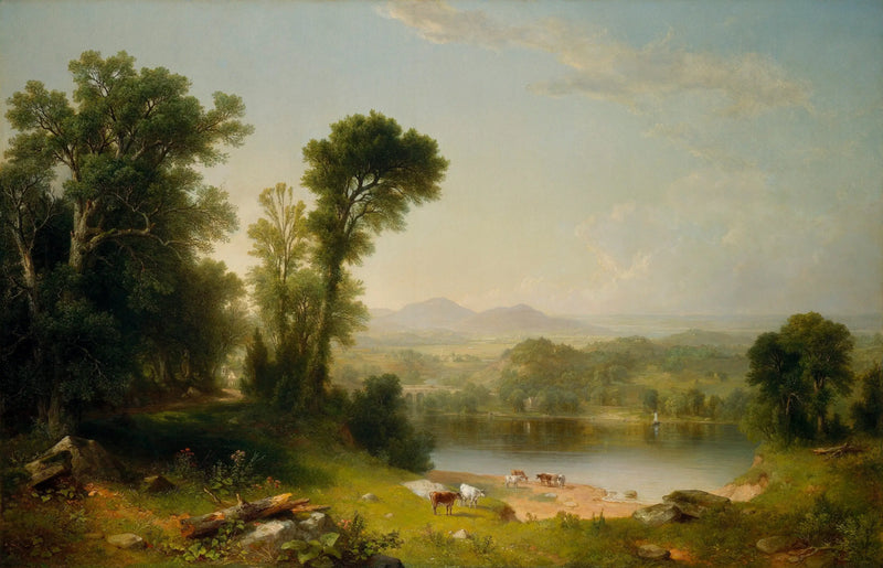 Paysage pastoral - Asher Brown Durand