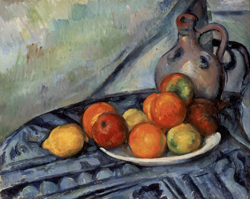Fruits et cruchon - Paul Cézanne