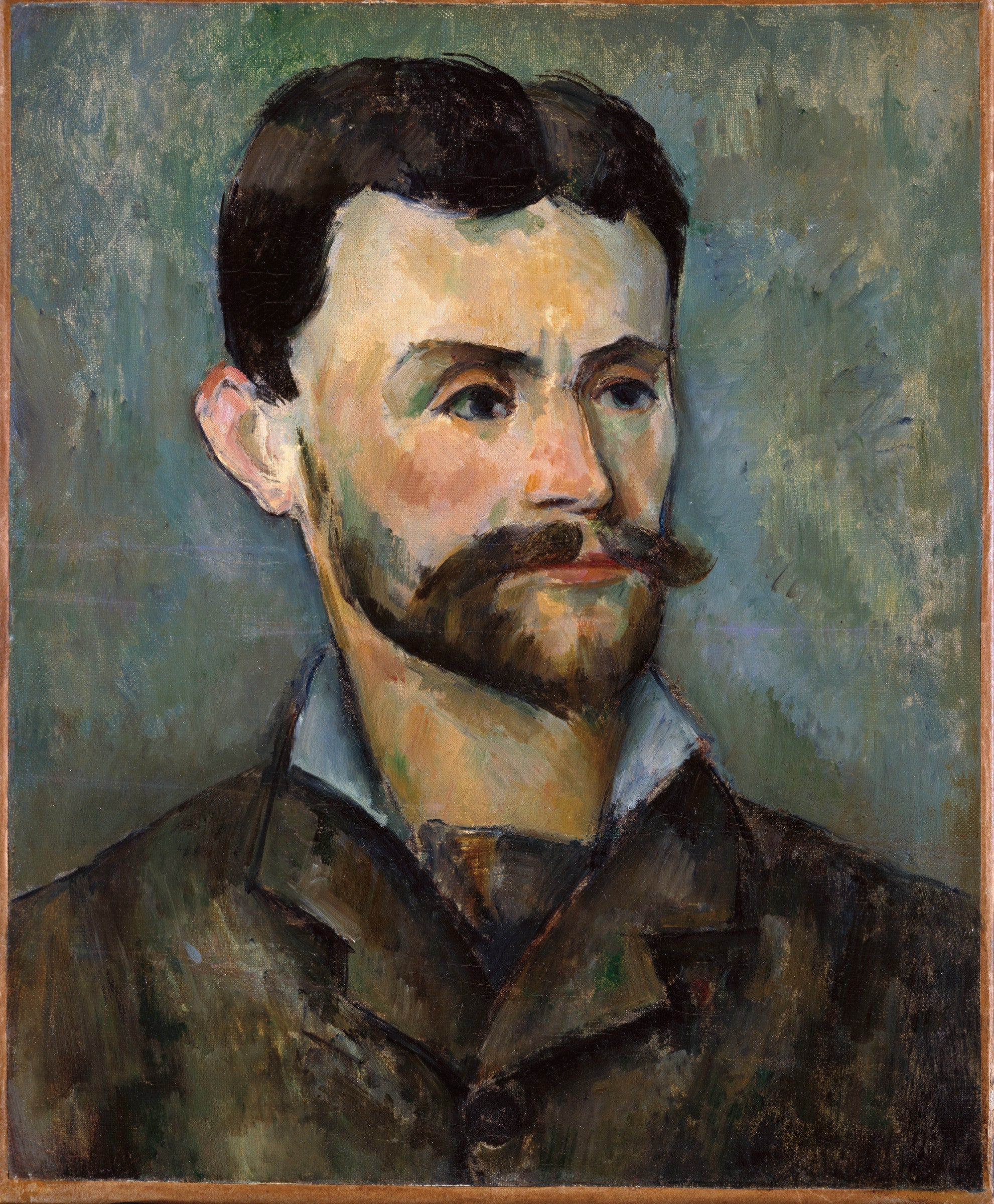 Reproduction du tableau « Portrait de Jules Peyron - Paul Cézanne » par Alpha Reproduction en peinture à l’huile