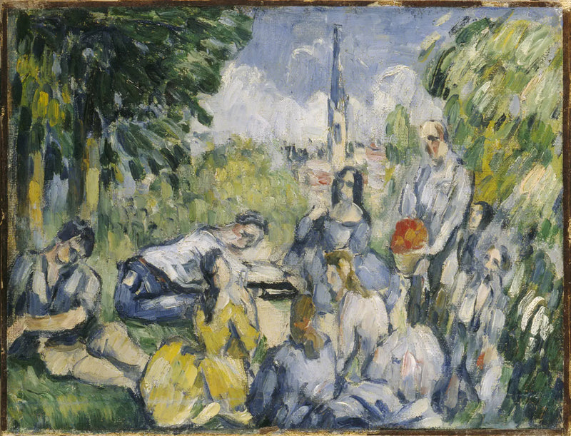 Le Déjeuner sur l'herbe - Paul Cézanne