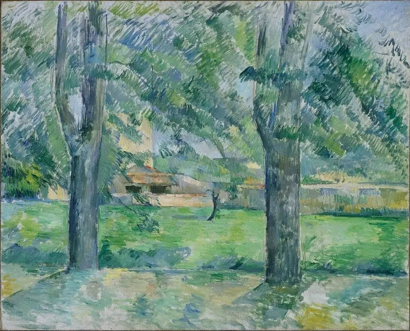 Prairie et ferme du Jas de Bouffan - Paul Cézanne