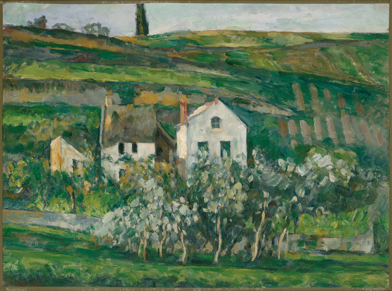 Petites maisons à Pontoise, près d'Auvers-sur-Oise - Paul Cézanne