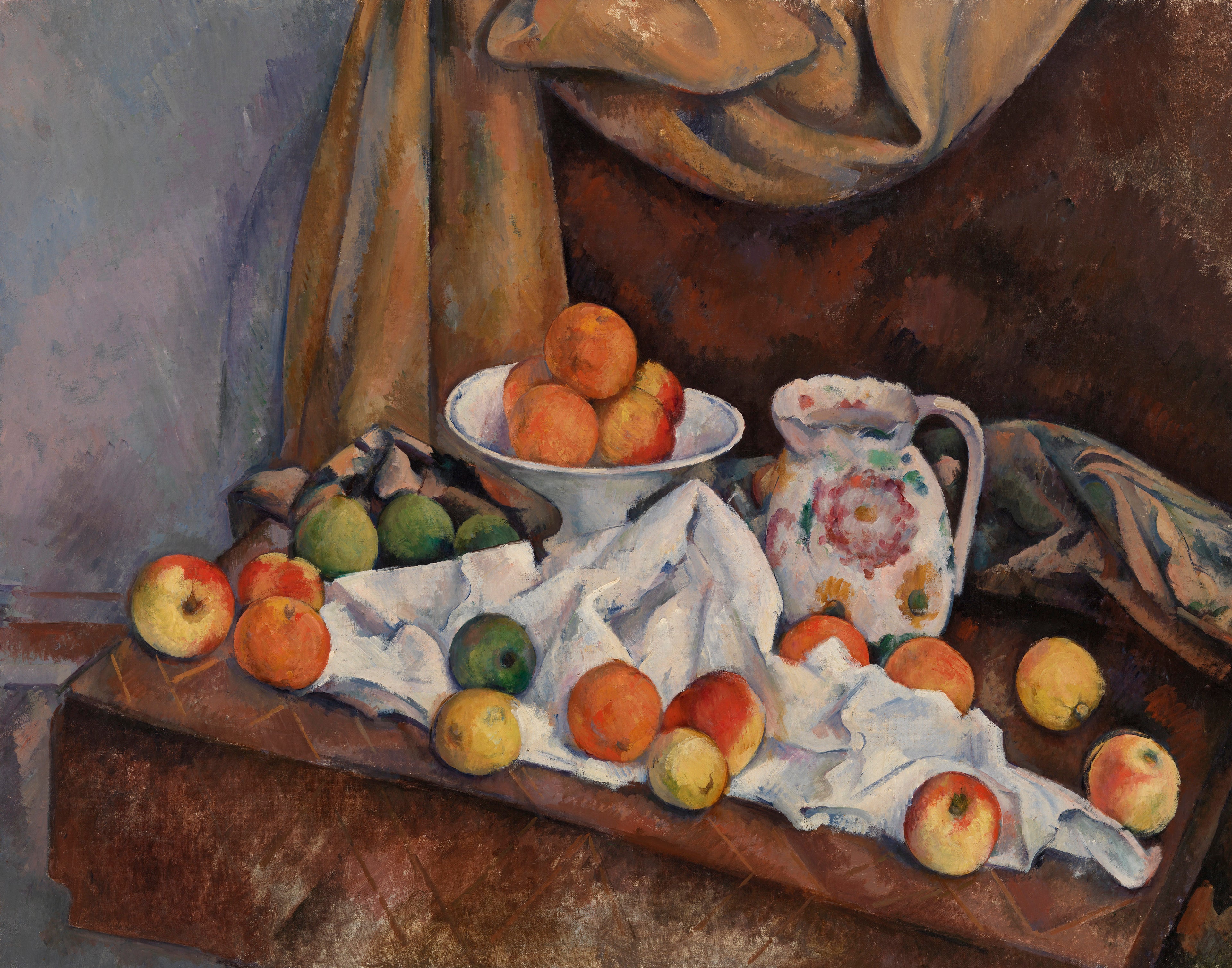 Reproduction du tableau « Nature morte - Paul Cézanne » par Alpha Reproduction en peinture à l’huile